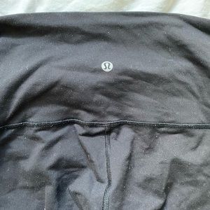 black lululemon leggings size 8